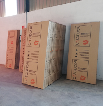 armazones metálicos para puertas correderas, con materiales en la fabricación de alta calidad